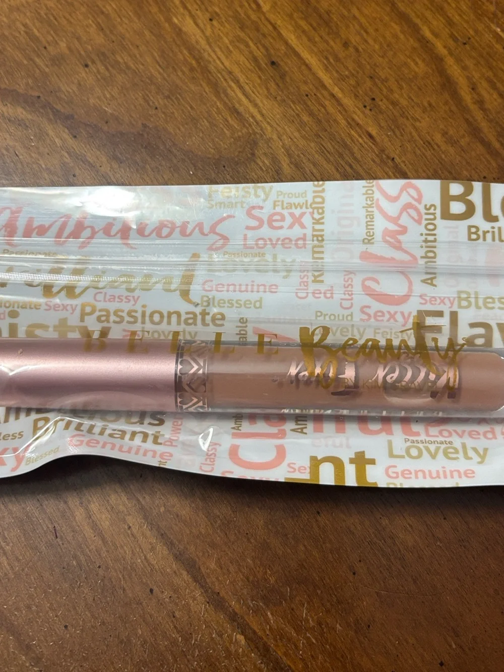 Belle by Kim Gravel Lip Gloss in Brown Nude